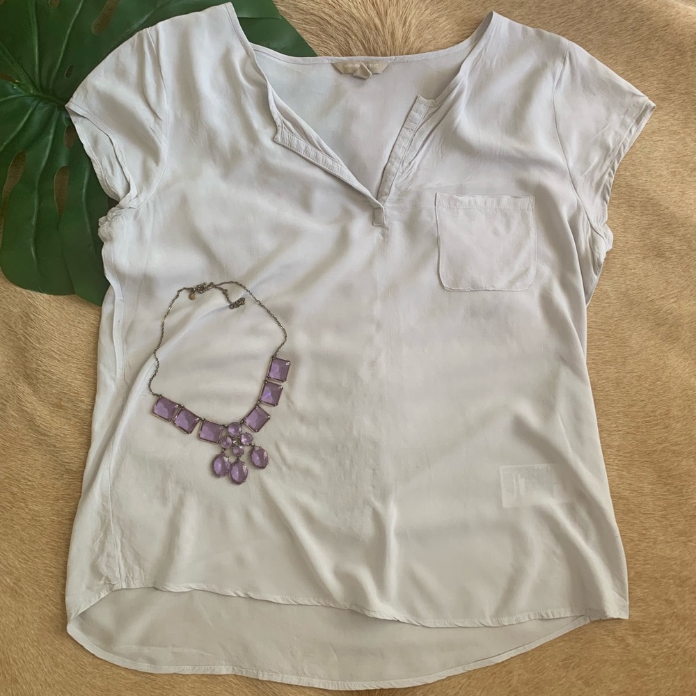 Banana Republic Short Sleeve Blouse